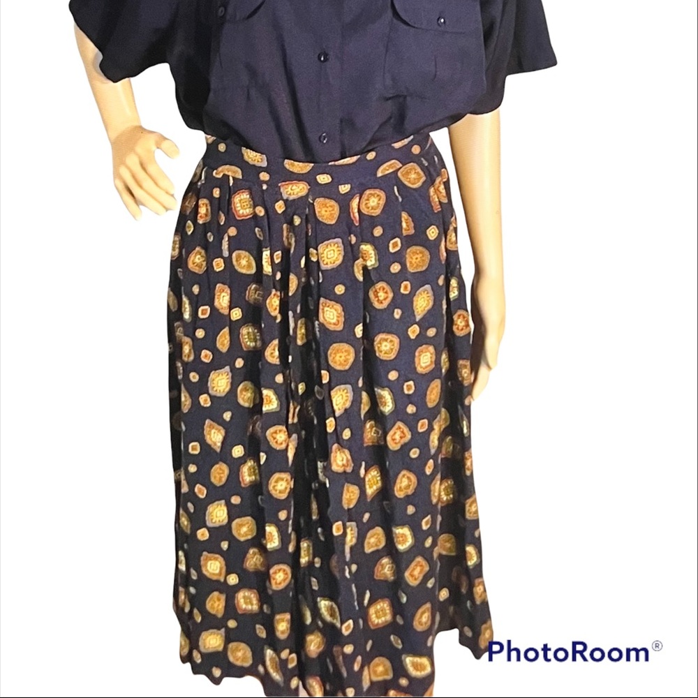 Panther size 12 multi-color skirt (skirt only) EUC